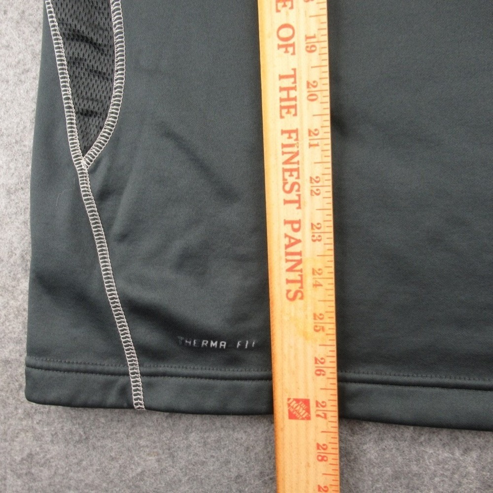 Nike Womens 1/4-Zip Thermafit Athletic Top Size XL BYU Cougars Logo - Picture 8 of 13
